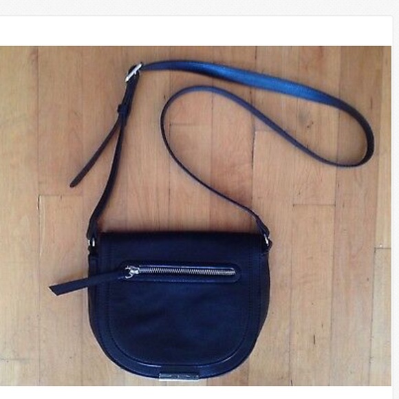 NINE WEST Black Faux Leather CROSSBODY Handbag - Picture 7 of 10